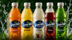 Sparkle Drinks product range